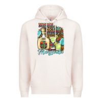 Pale Pink mama cita needs a margarita1 Premium Hoodie - JahusDesignShop