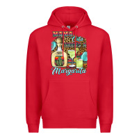 Red mama cita needs a margarita1 Premium Hoodie - JahusDesignShop