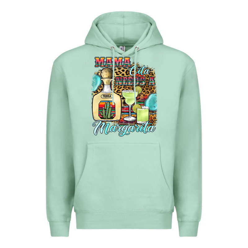 Mama Cita Needs A Margarita1 Premium Hoodie by JahusDesignShop | Teevron
