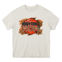 Cream basketball mom Heavy Core Tee - AdoDesignShop
