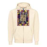 Sandshell joker mardi gras skeleton Zipper Hoodie - CowGirlArtShop