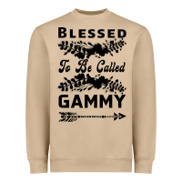 Blessed To Be Called Gammy Heavyweight Sweatshirt | Teevron