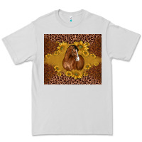 Dove Grey horse Premium Tee - BarkalooDesign