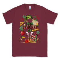 Burgundy im teacher elf Classic Tee - MaliasSmallBusiness