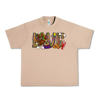 Burro Mardi Gras love dog paw Urban Heavy Tee - BundleAndBundleShop
