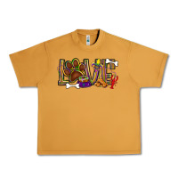 Peanut Butter Mardi Gras love dog paw Urban Heavy Tee - BundleAndBundleShop