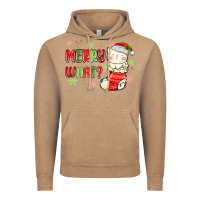 Vintage Coffee merry what christmas cat Vintage Hoodie - MaliasSmallBusiness