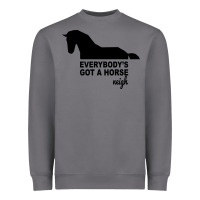 Storm everybody's gotta horse neigh Heavyweight Sweatshirt - Bettercallsaul