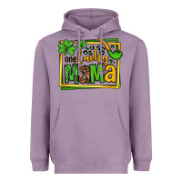 Lavender One lucky mama St. Patrick's Heavyweight Hoodie - OliviaCreatesArt