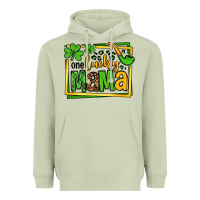 Matcha One lucky mama St. Patrick's Heavyweight Hoodie - OliviaCreatesArt