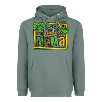 Sage One lucky mama St. Patrick's Heavyweight Hoodie - OliviaCreatesArt