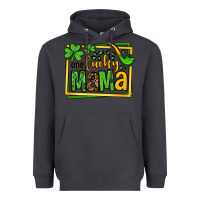 Smoke One lucky mama St. Patrick's Heavyweight Hoodie - OliviaCreatesArt