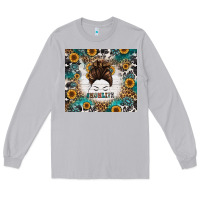 Moon Dust mom life messy bun western Long Sleeve Tee - Jasminsmagicworld