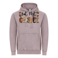 Vintage Zinc but first coffee Vintage Hoodie - MaliasSmallBusiness