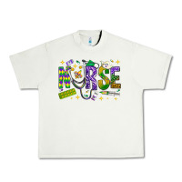 Pistachio Mardi Gras nurse Urban Heavy Tee - BundleAndBundleShop