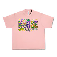 Salmon Mardi Gras nurse Urban Heavy Tee - BundleAndBundleShop