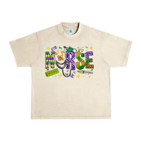 Sandshell Mardi Gras nurse Urban Heavy Tee - BundleAndBundleShop