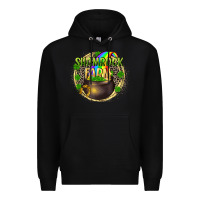 Black shamrock farm Premium Hoodie - CowGirlArtShop
