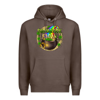 Coffee shamrock farm Premium Hoodie - CowGirlArtShop