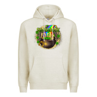 Oatmeal Heather shamrock farm Premium Hoodie - CowGirlArtShop