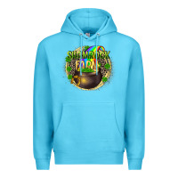 Ocean Blue shamrock farm Premium Hoodie - CowGirlArtShop