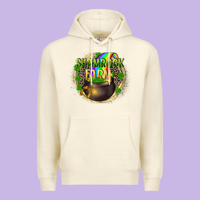 Shamrock Farm Premium Hoodie Designed By Cowgirlartshop