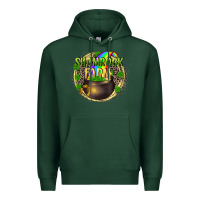 Sports Green shamrock farm Premium Hoodie - CowGirlArtShop
