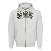 Dove Grey hairstylist mardi gras Zipper Hoodie - CowGirlArtShop