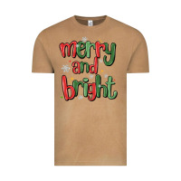 Vintage Camel merry and bright Vintage Tee - MaliasSmallBusiness