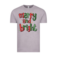 Vintage Zinc merry and bright Vintage Tee - MaliasSmallBusiness