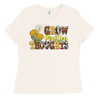 Bone grow positive thoughts Ladies Tee - NancyCooperArtShop