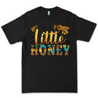 Black Western Little Honey Bee Premium Tee - LillyAllenDesigns