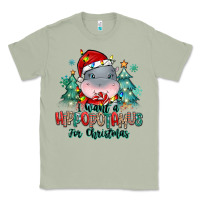 Matcha i want a hippopotamus for christmas Classic Tee - MaliasSmallBusiness