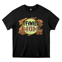 Black tennis mom Heavy Core Tee - AdoDesignShop