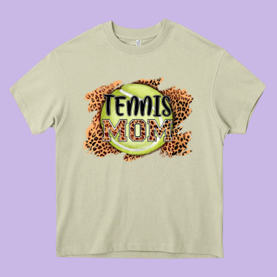 Tennis Mom Heavy Core Tee Designed By Adodesignshop