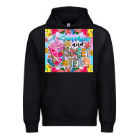 Black summer vibes with sweet tea Urban Hoodie - CowhideDigitalArt