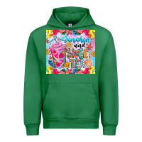 Emerald summer vibes with sweet tea Urban Hoodie - CowhideDigitalArt