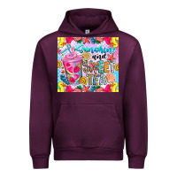 Mauve Wine summer vibes with sweet tea Urban Hoodie - CowhideDigitalArt