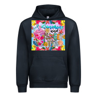 Navy summer vibes with sweet tea Urban Hoodie - CowhideDigitalArt