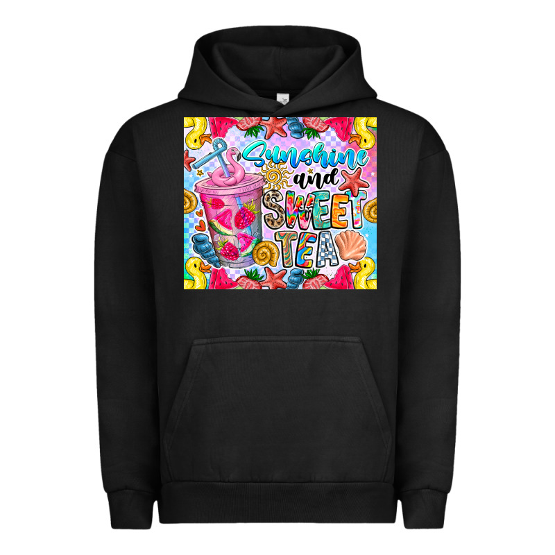 Summer Vibes With Sweet Tea Urban Hoodie by CowhideDigitalArt | Teevron