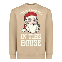 Mushroom There's Some Ho Ho Ho's in this House Santa Claus Heavyweight Sweatshirt - Bettercallsaul