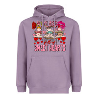 Lavender Valentine's Day my class is full of sweet hearts Heavyweight Hoodie - FaDigitalArtStudio