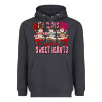 Valentine's Day My Class Is Full Of Sweet Hearts Heavyweight Hoodie | Teevron