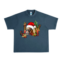 Midnight Navy joy christmas with horse bbs Urban Heavy Tee - BundleAndBundleShop