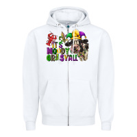 White its moody gras yall Zipper Hoodie - CowGirlArtShop