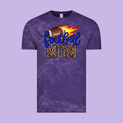 Football Mom Vintage Tee Designed By Jahusdesignshop
