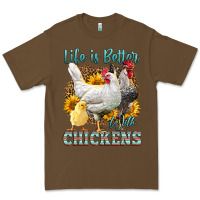 Western Life Is Better With Chickens Premium Tee | Teevron
