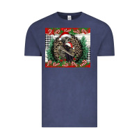 Merry Christmas Skeleton Vintage Tee | Teevron