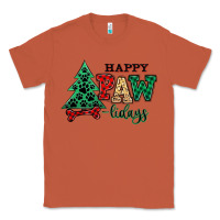 Copper happy pawlidays christmas pets Classic Tee - MaliasSmallBusiness
