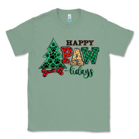 Happy Pawlidays Christmas Pets Classic Tee | Teevron